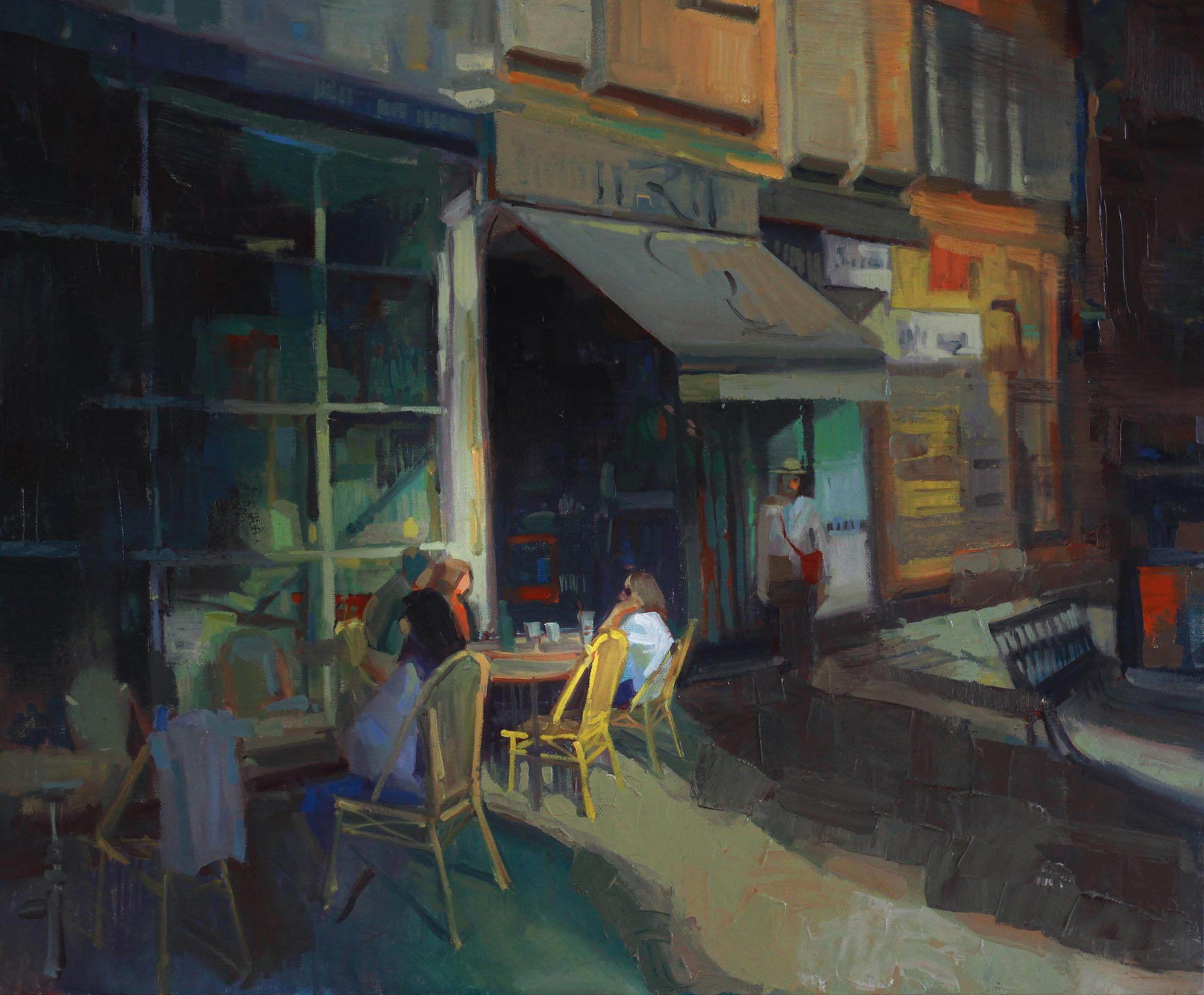 Hampstead Road – 61cm x 51cm – Oil on Canvas